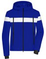 Heren Wintersport Jas James & Nicholson JN1174 electro blue-wit-zwart